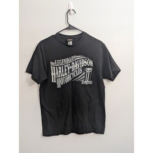 A1 Harley Davidson legendary Motorcycle Bike Tee T Shirt Med